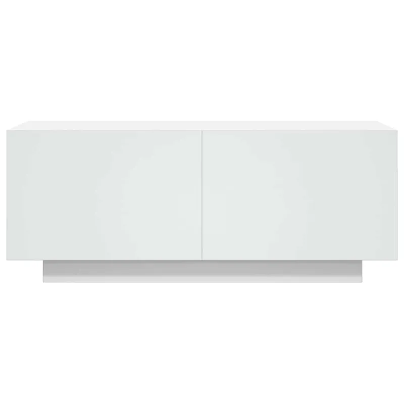Televizoriaus spintelė, baltos spalvos, 100x35x40cm, mediena