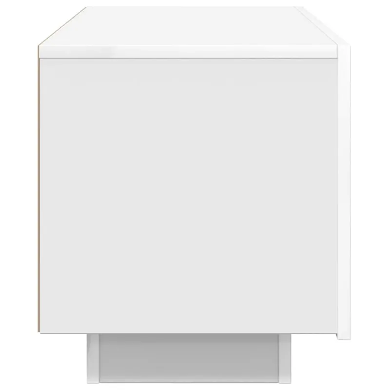 Televizoriaus spintelė, baltos spalvos, 100x35x40cm, mediena