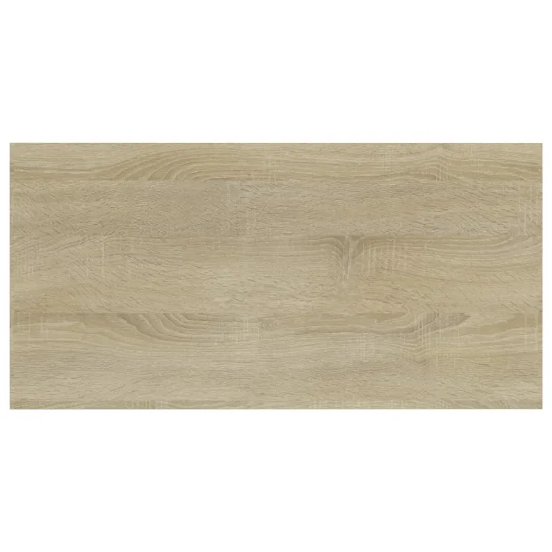 Knygų lentynos plokštės, 4vnt., ąžuolo, 40x20x1,5cm, MDP