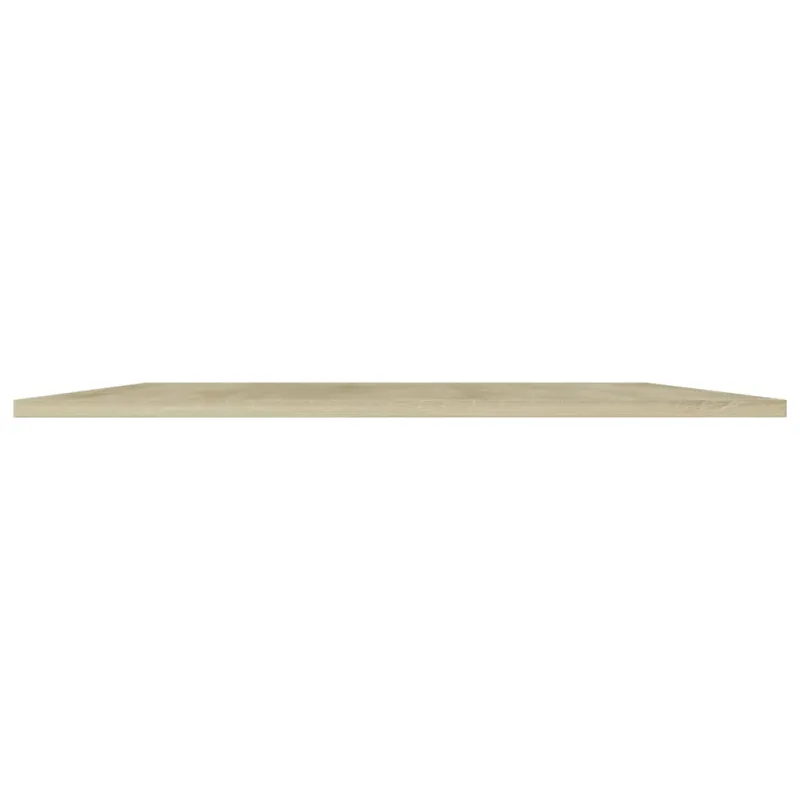 Knygų lentynos plokštės, 4vnt., ąžuolo, 80x20x1,5cm, MDP