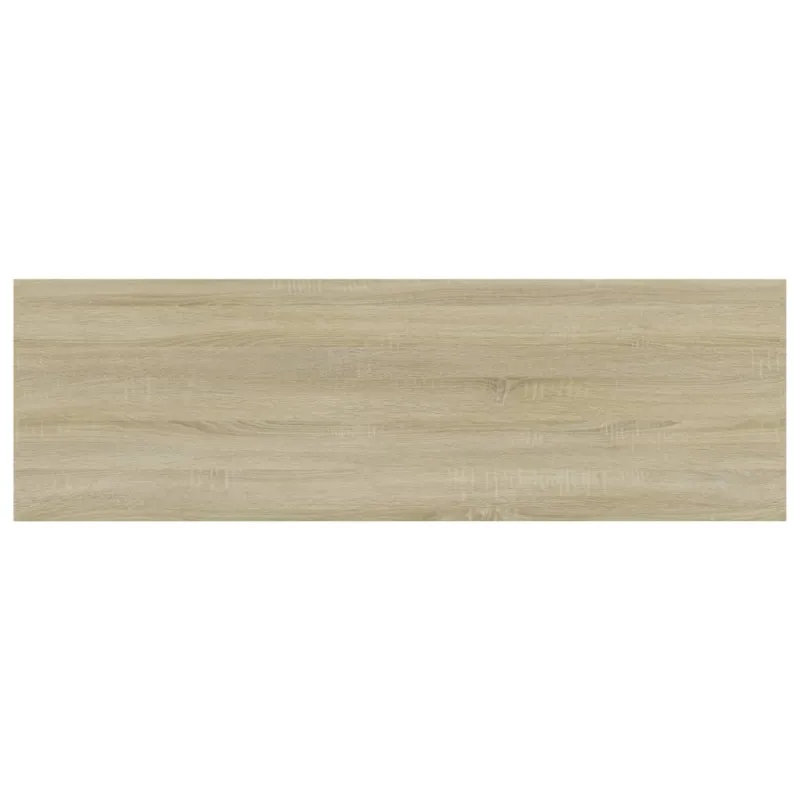 Knygų lentynos plokštės, 4vnt., ąžuolo, 80x20x1,5cm, MDP