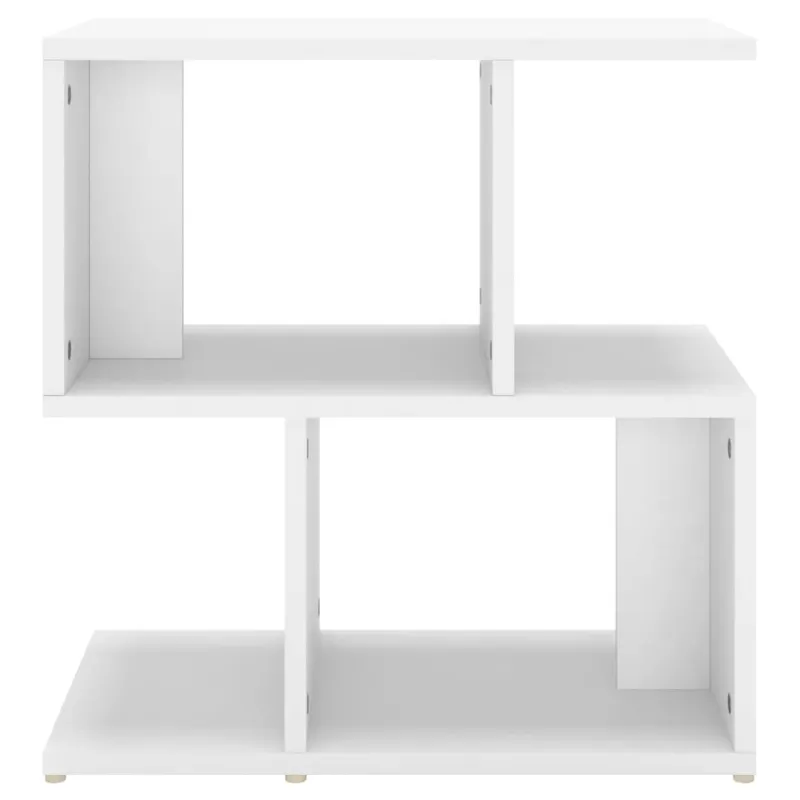 Naktinės spintelės, 2vnt., baltos, 50x30x51,5cm, mediena