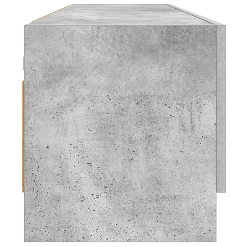 Drabužių spinta, betono, 100x32,5x35cm, apdirbta mediena