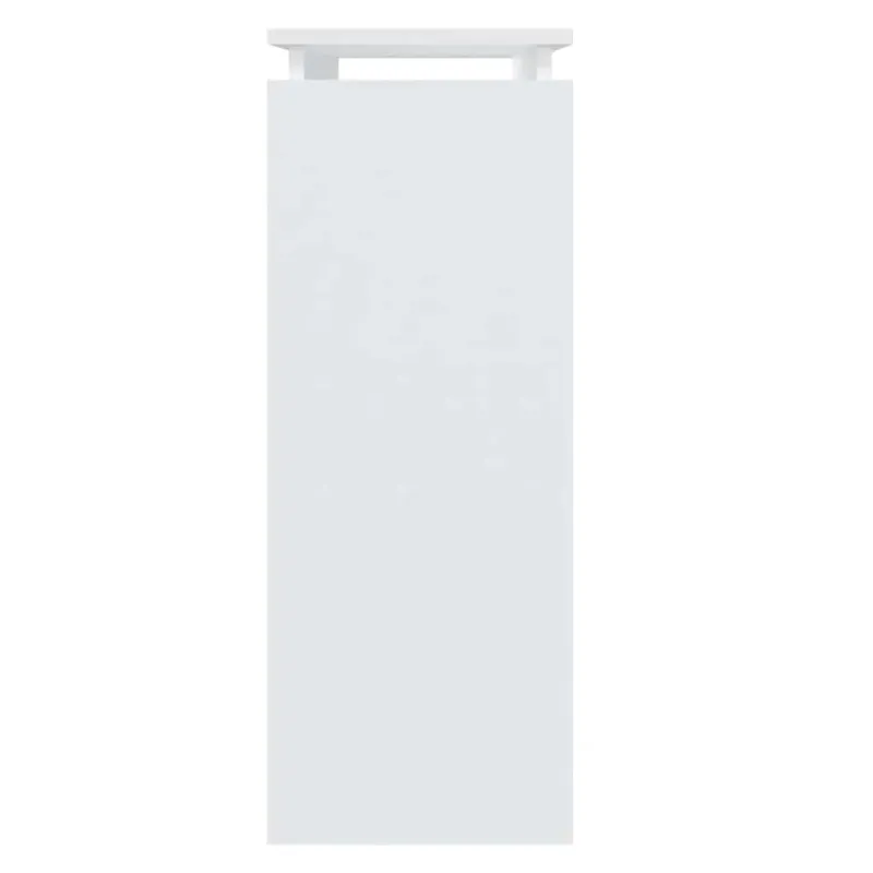 Konsolinis staliukas, baltas, 80x30x80cm, apdirbta mediena