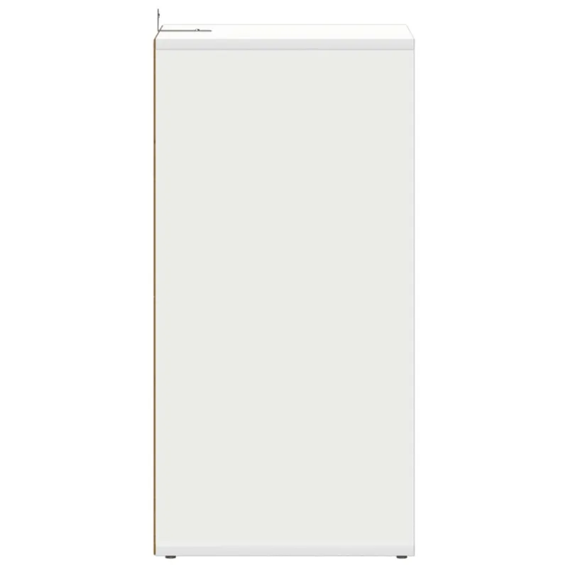 Spintelės batams, 2vnt., baltos, 31,5x35x70cm, apdirbta mediena