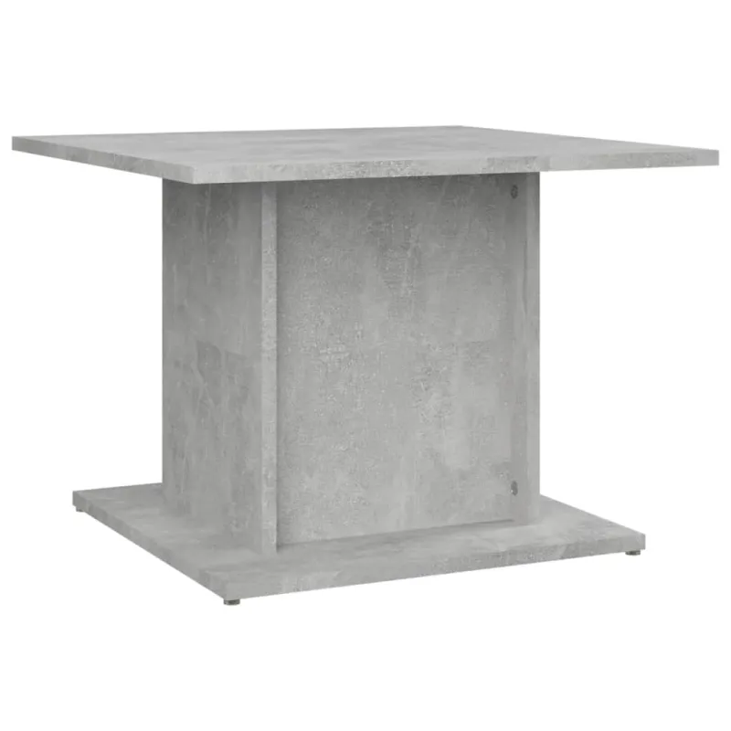 Kavos staliukas, betono, 55,5x55,5x40cm, apdirbta mediena