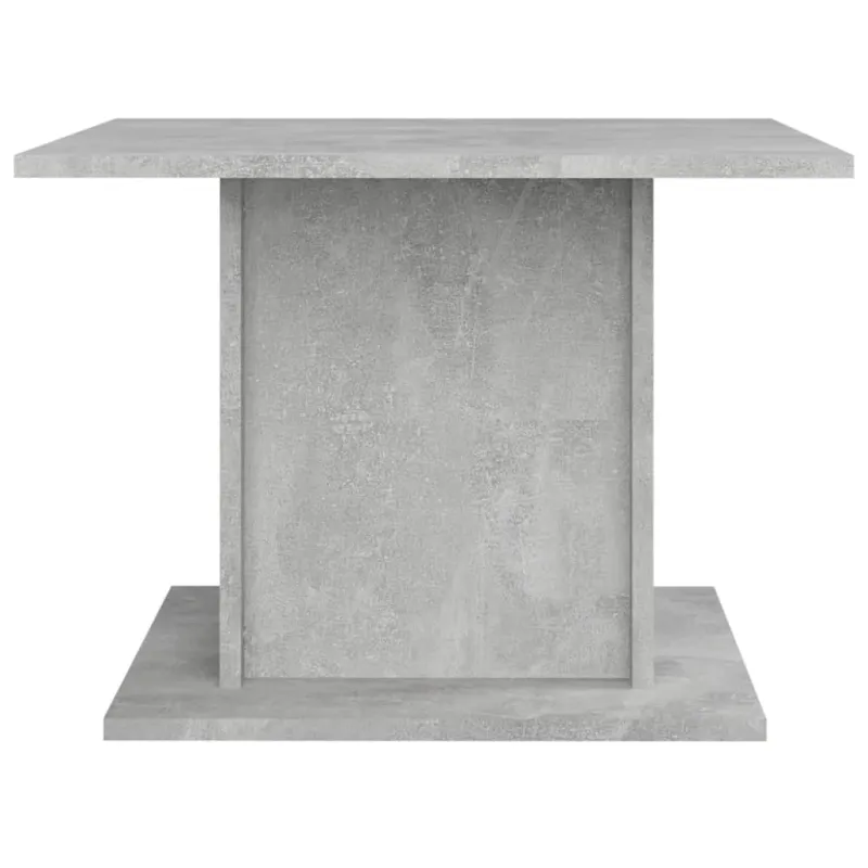 Kavos staliukas, betono, 55,5x55,5x40cm, apdirbta mediena