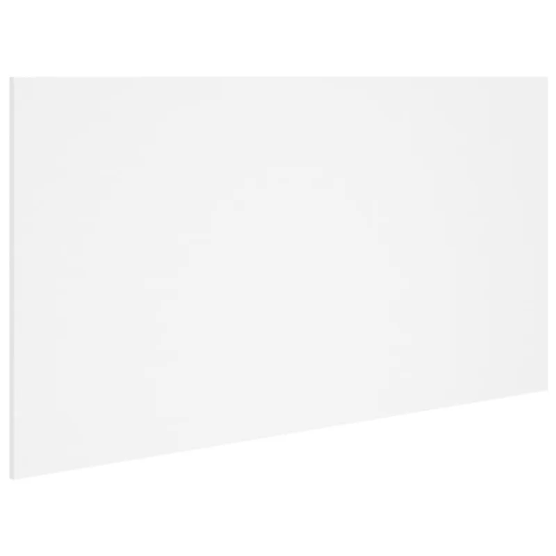 Lovos galvūgalis, baltas, 160x1,5x80cm, apdirbta mediena