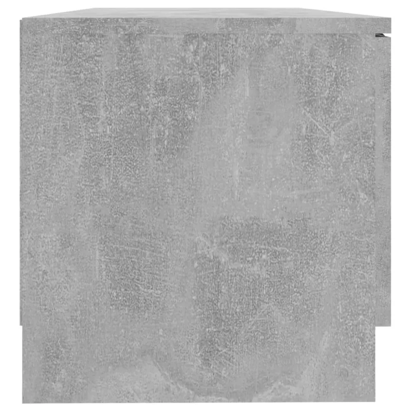 Televizoriaus spintelės, 2vnt., pilkos, 80x35x36,5cm, mediena