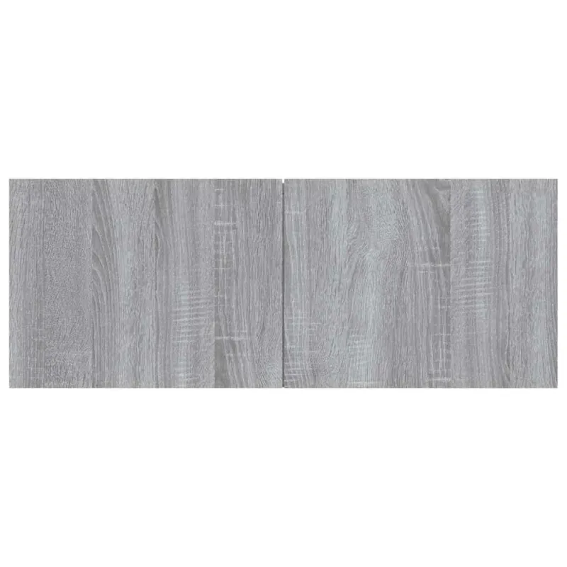 Televizoriaus spintelė, pilka ąžuolo, 80x30x30cm, mediena