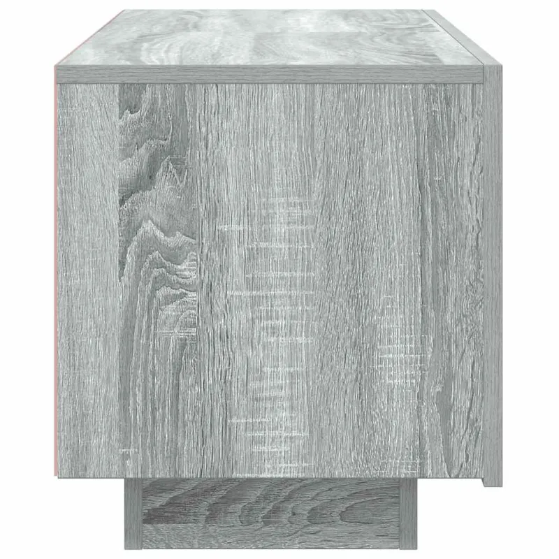 Televizoriaus spintelė, pilka ąžuolo, 100x35x40cm, mediena