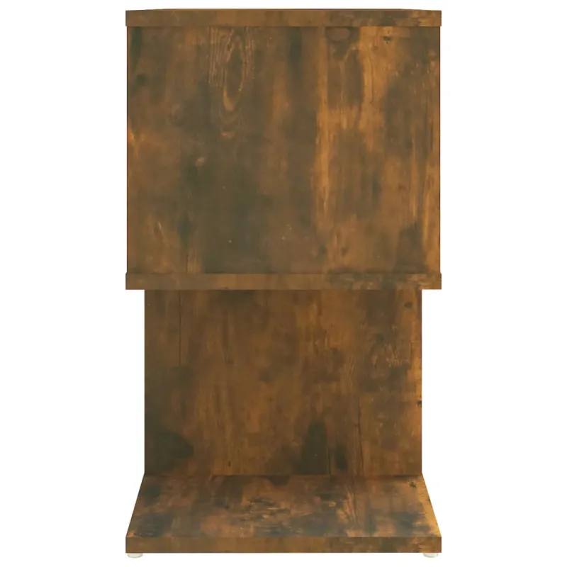 Naktinė spintelė, dūminio ąžuolo, 50x30x51,5cm, mediena