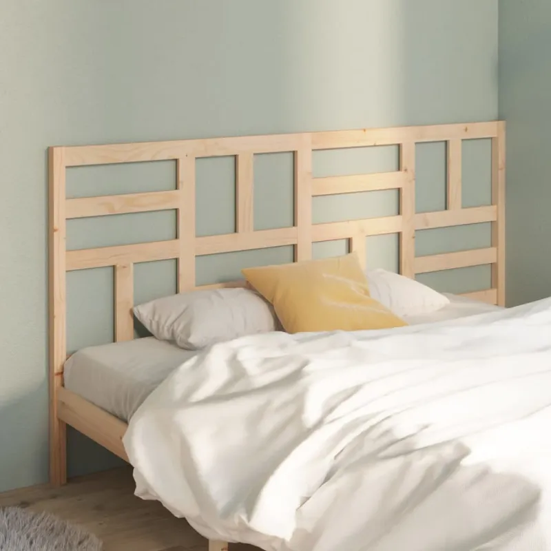 Lovos galvūgalis, 206x4x104cm, pušies medienos masyvas