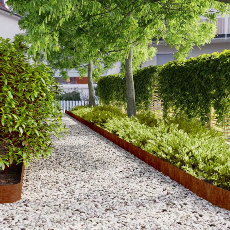 Vejos apvadai, 50vnt., 15x103cm, lankstus Corten plienas
