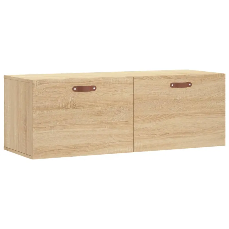 Sieninė spintelė, ąžuolo, 100x36,5x35cm, apdirbta mediena