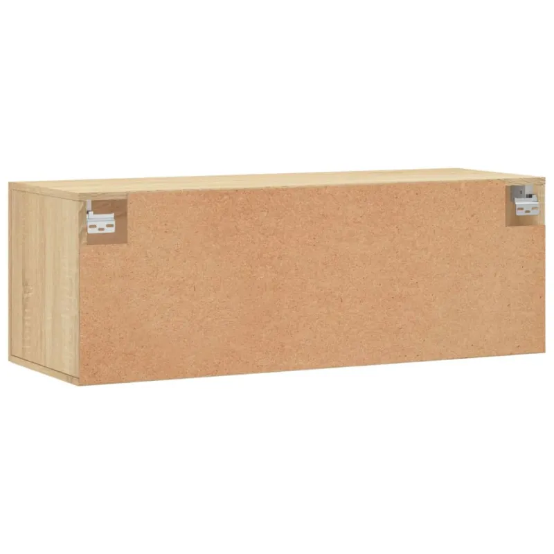 Sieninė spintelė, ąžuolo, 100x36,5x35cm, apdirbta mediena