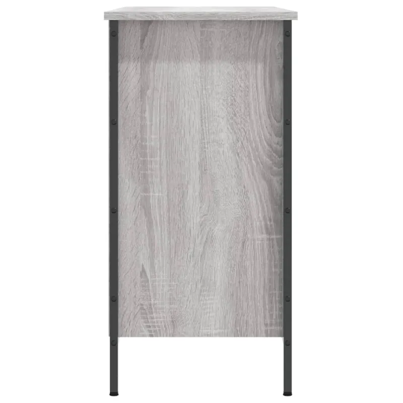 Spintelė batams, pilka ąžuolo, 100x35x70cm, apdirbta mediena
