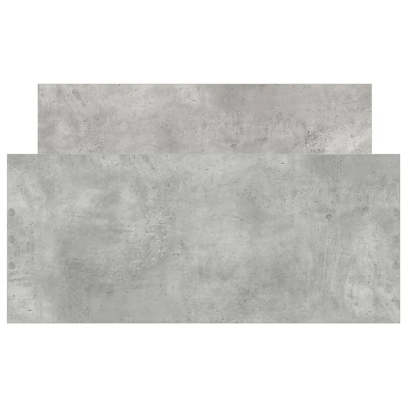 Lovos rėmas, betono pilkos spalvos, 90x200cm, apdirbta mediena