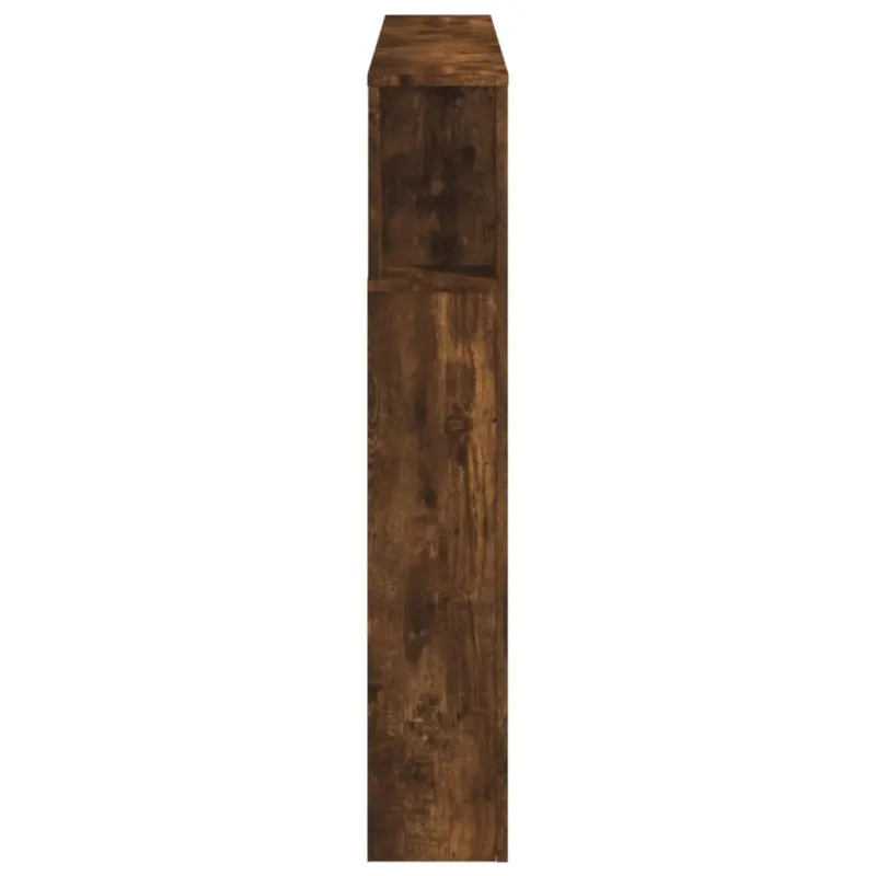 LED galvūgalis, dūminio ąžuolo, 140x18,5x103,5cm, mediena