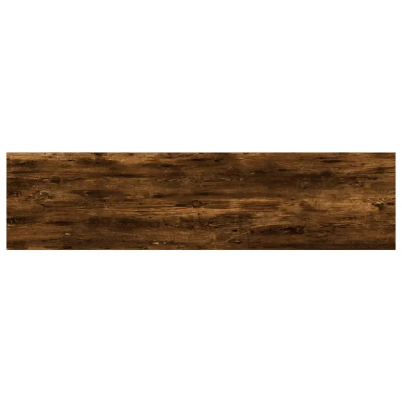 Sieninės lentynos, 4vnt., dūminio ąžuolo, 40x10x1,5cm, mediena