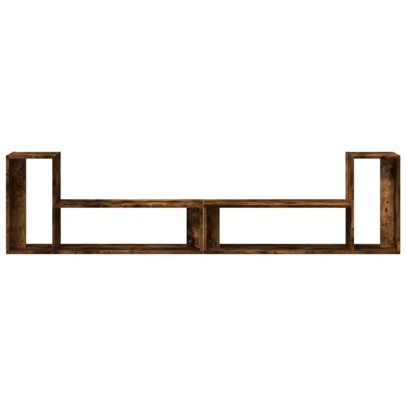 TV spintelės, 2vnt., dūminio ąžuolo, 100x30x50cm, MDP