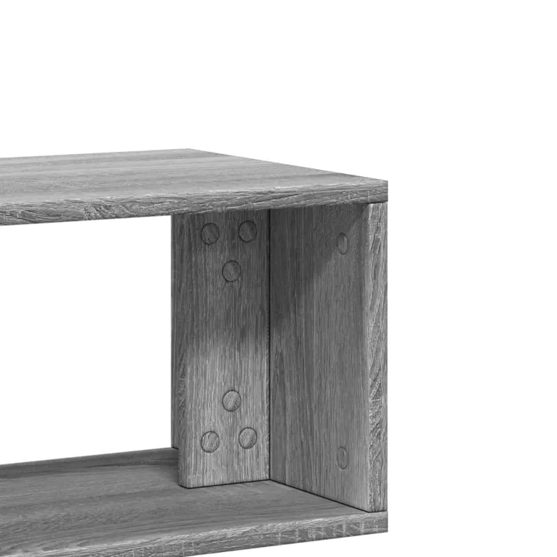 Televizoriaus spintelės, 2vnt., pilkos ąžuolo, 100x30x50cm, MDP