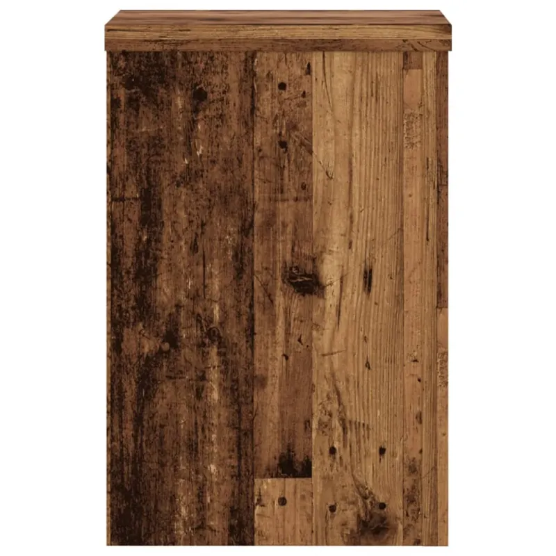 Stovai augalams, 2vnt., sendintos medienos, 25x25x35cm, mediena