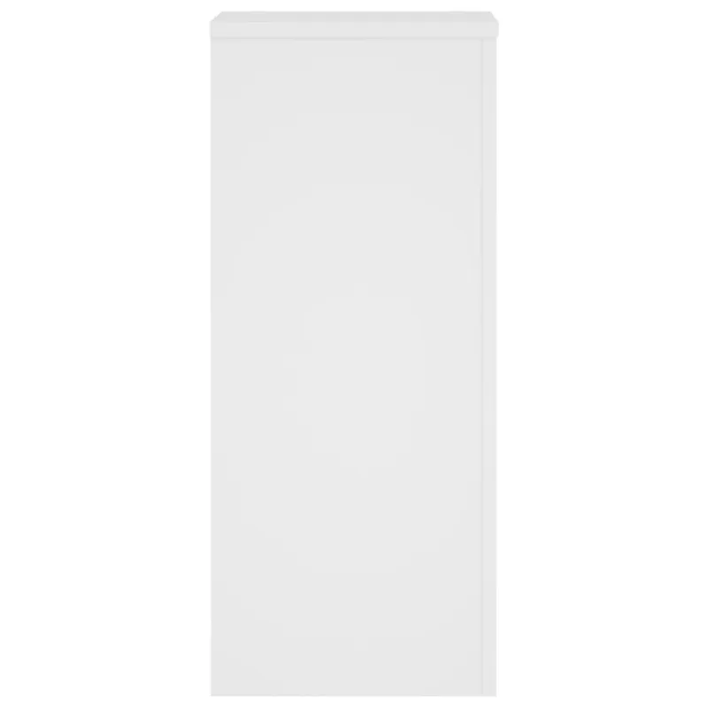 Stovai augalams, 2vnt., balti, 30x30x70cm, apdirbta mediena