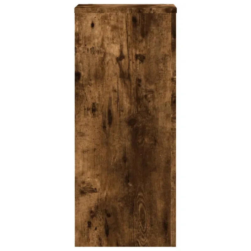 Stovai augalams, 2vnt., dūminiai, 30x30x70cm, apdirbta mediena