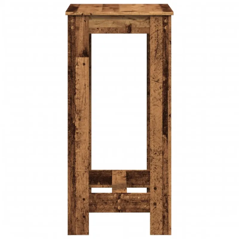 Baro stalas, medienos, 51x50x103,5cm, apdirbta mediena