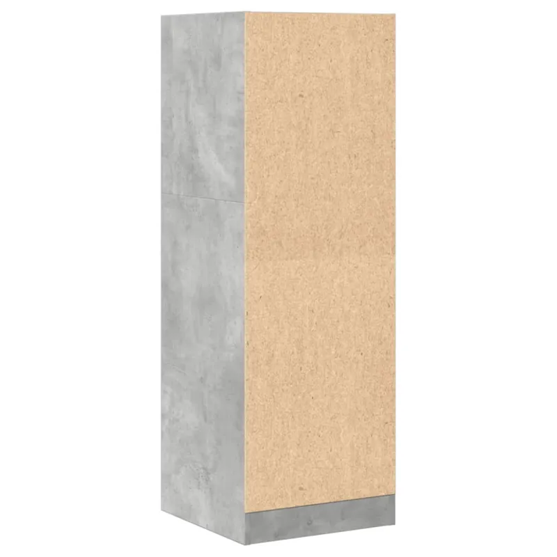 Vaistų spintelė, betono pilkos spalvos, 40x41x118cm, mediena