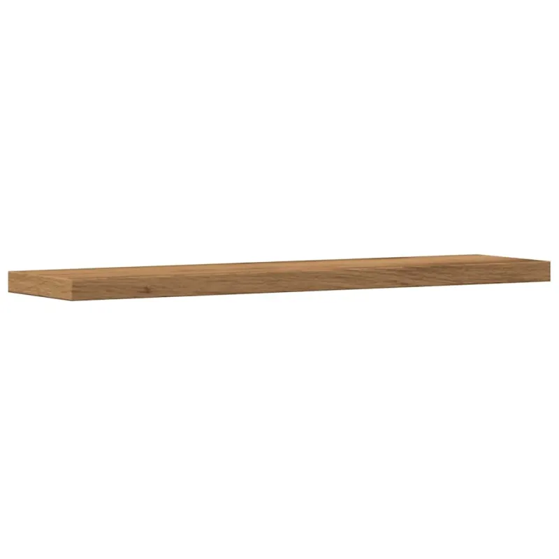 Sieninės lentynos, 4vnt., artisano ąžuolo, 40x10x1,5cm, mediena
