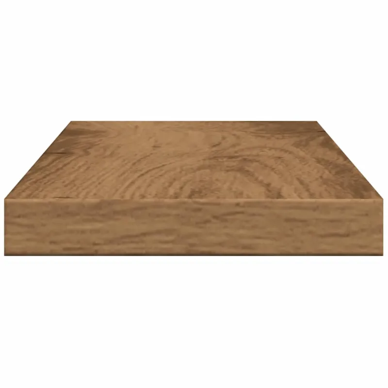 Sieninės lentynos, 4vnt., artisano ąžuolo, 40x10x1,5cm, mediena