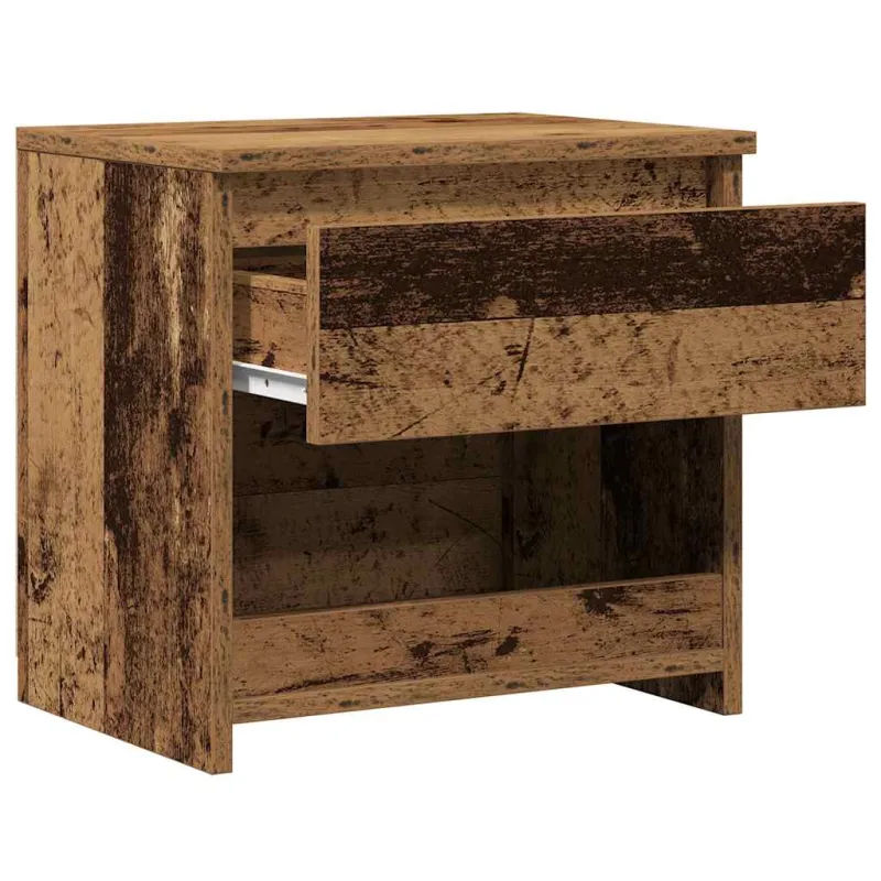 Spintelė prie lovos Old Wood 40x30x39 cm Engineered Wood
