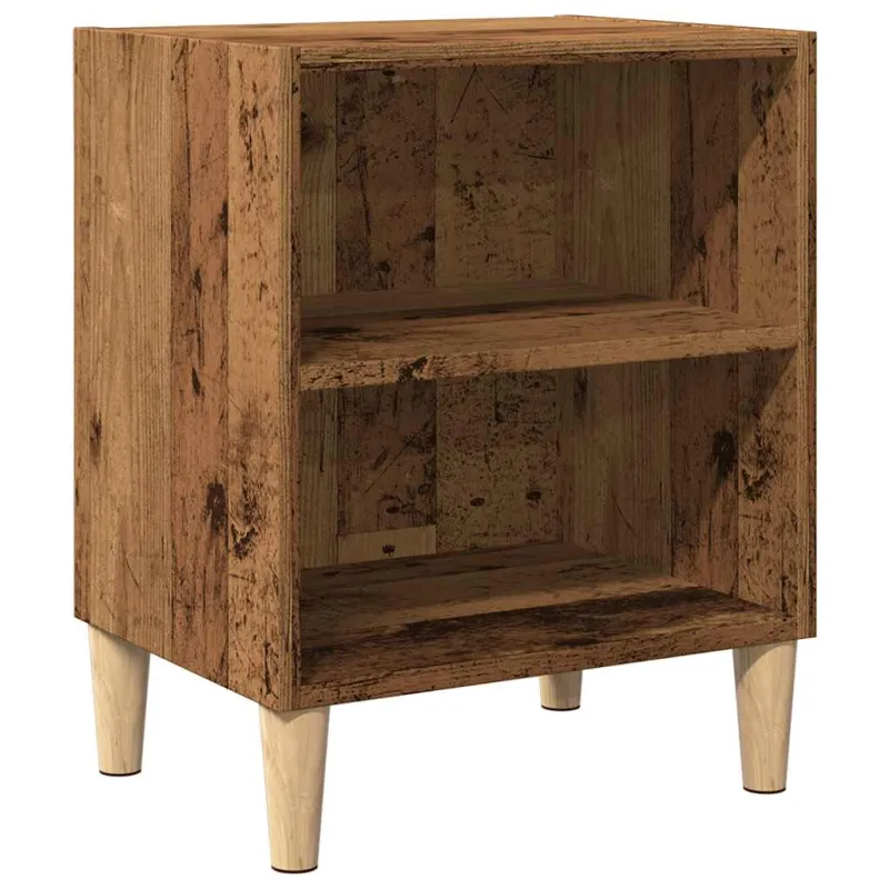 Spintelė prie lovos Old Wood 40x30x50 cm Inžinierinė mediena