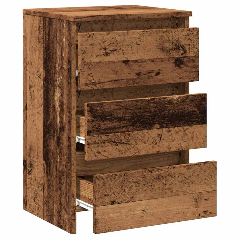 Spintelė prie lovos Old Wood 40x35x62,5 cm Engineered Wood
