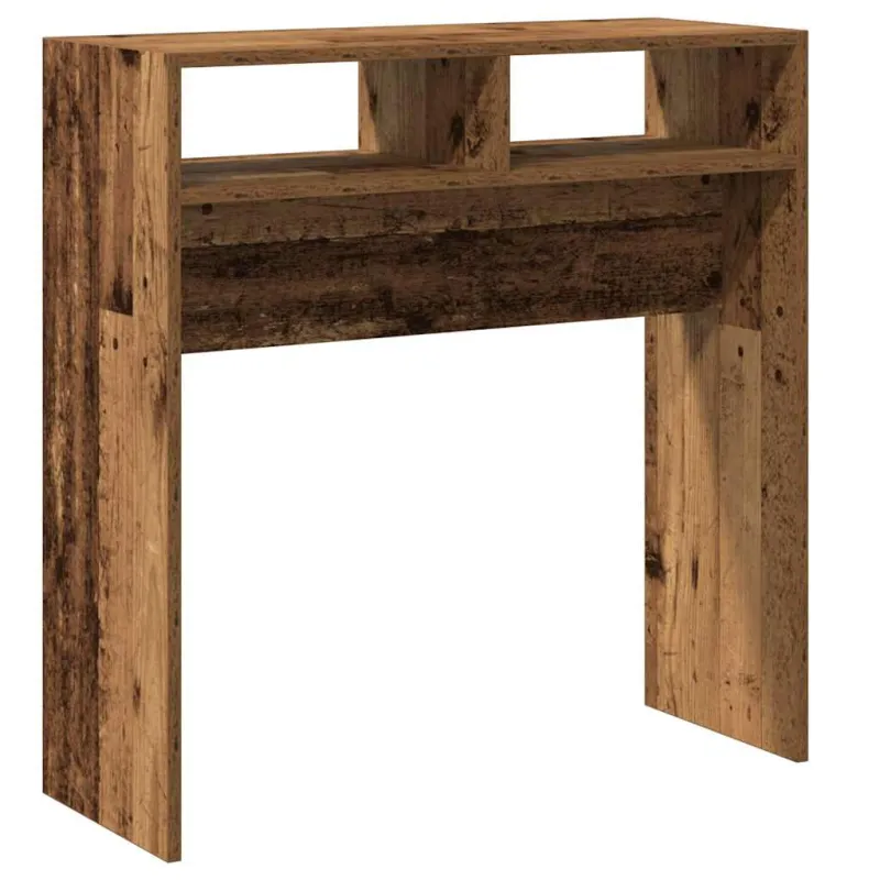 konsolinis stalas Old Wood 78x30x80 cm Engineered Wood
