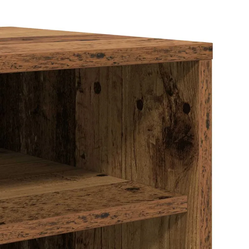 batų spintelė Old Wood 32x35x92 cm Engineered Wood