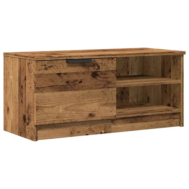 televizoriaus spintelė Old Wood 80x35x36,5 cm Engineered Wood