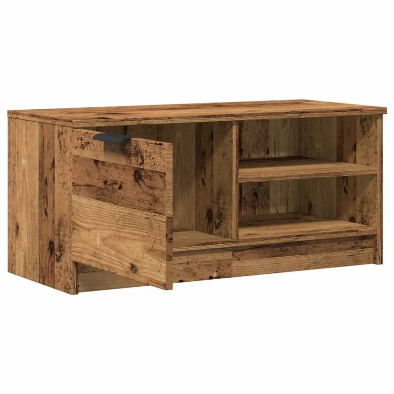 televizoriaus spintelė Old Wood 80x35x36,5 cm Engineered Wood