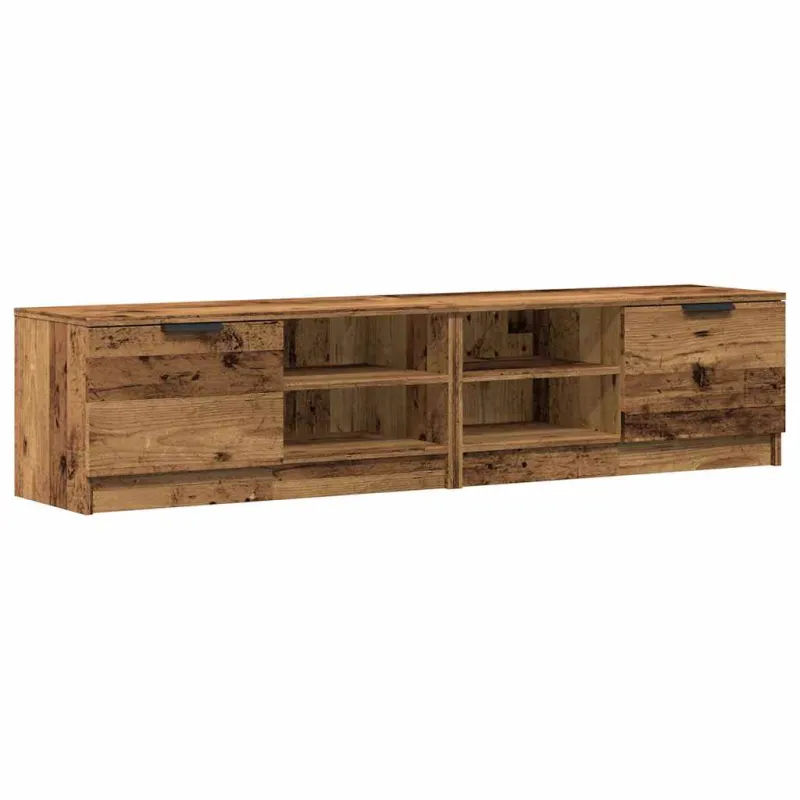 Televizoriaus spintelės, 2vnt., medienos, 80x35x36,5cm, mediena