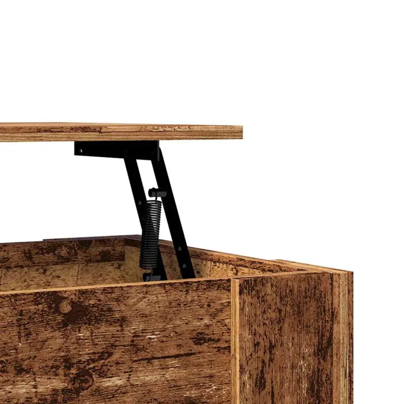 kavos staliukas Old Wood 101x49x52 cm Engineered Wood