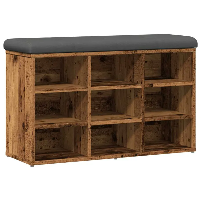 batų suoliukas Old Wood 82x32x50 cm Inžinierinė mediena