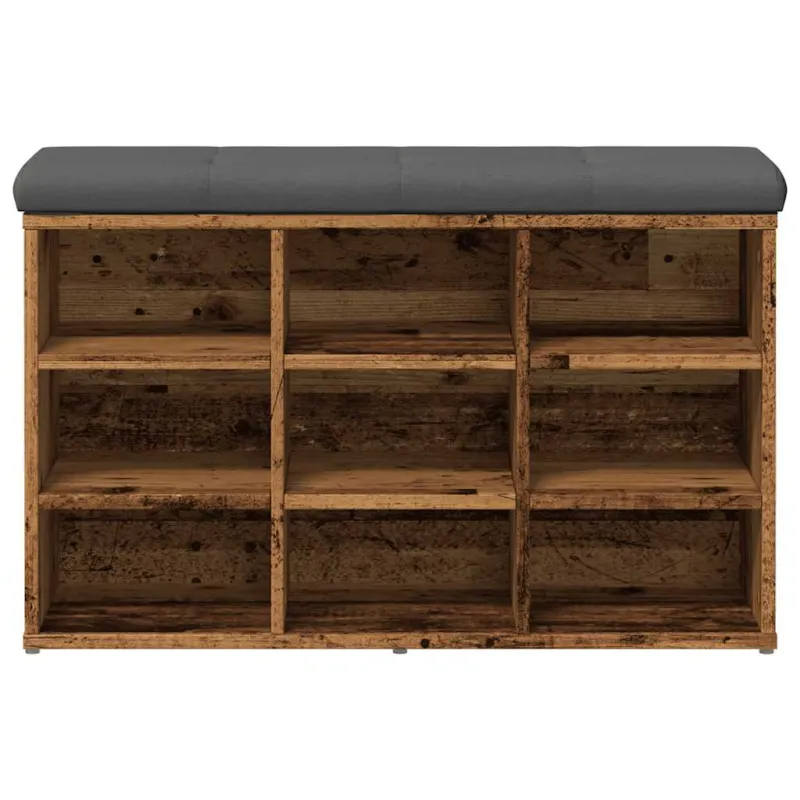 batų suoliukas Old Wood 82x32x50 cm Inžinierinė mediena