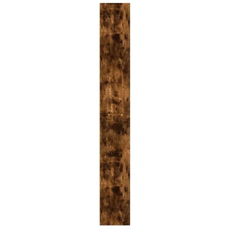 Knygų spinta, dūminio ąžuolo, 60x24x176cm, apdirbta mediena