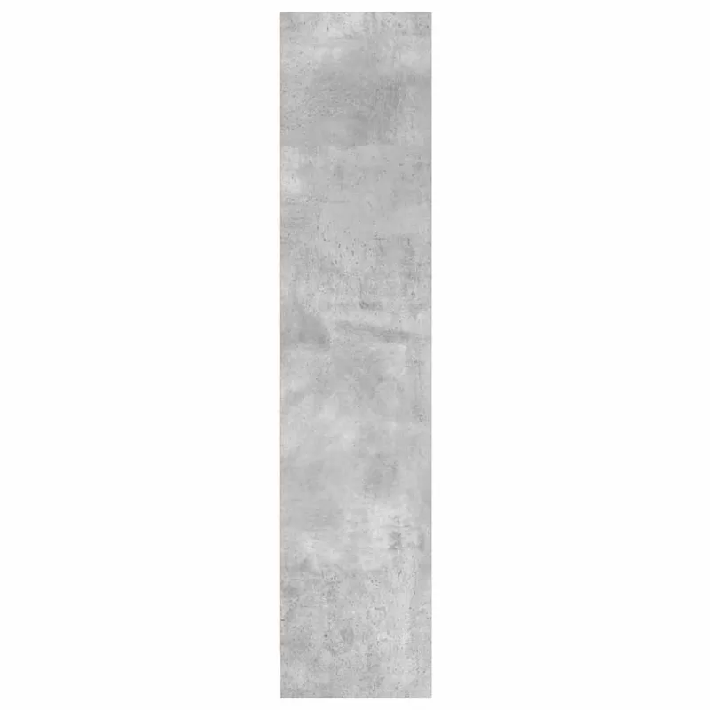 Knygų spinta, betono pilka, 80x24x109cm, apdirbta mediena