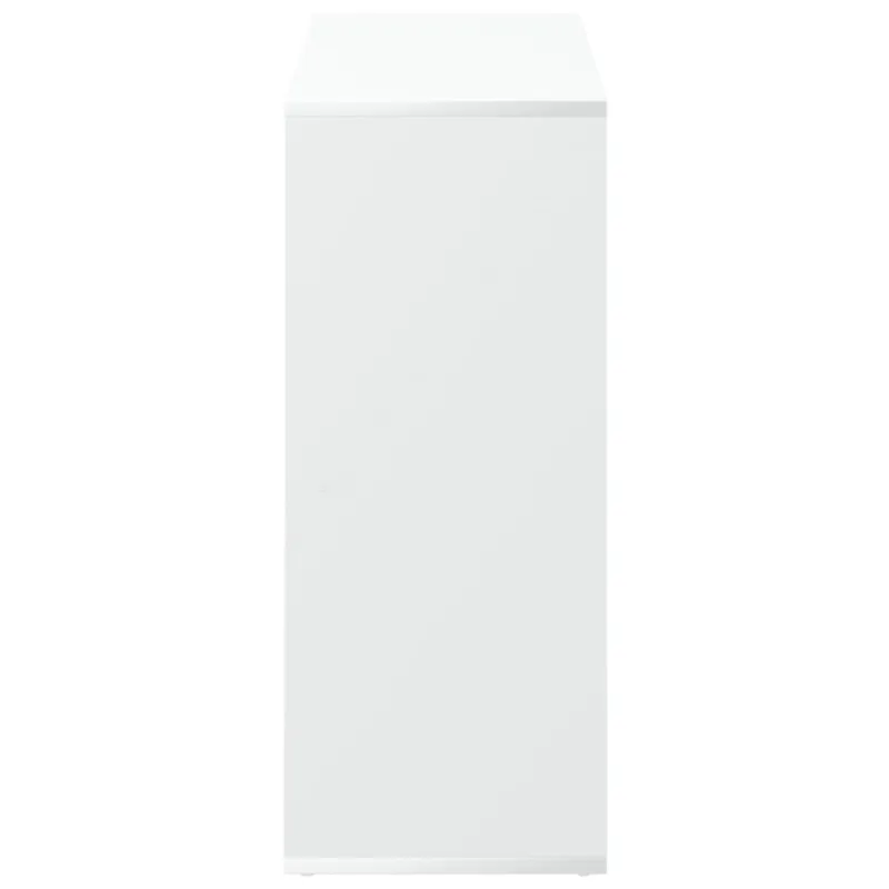 Kambario pertvara, knygų lentyna, balta, 69,5x29x69,5 cm, inžinerinė mediena