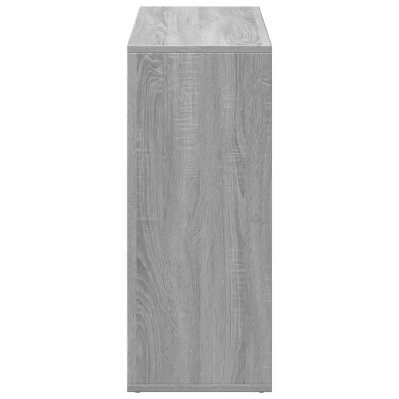 Kambario pertvara/knygų spinta, pilka, 69,5x29x69,5cm, mediena