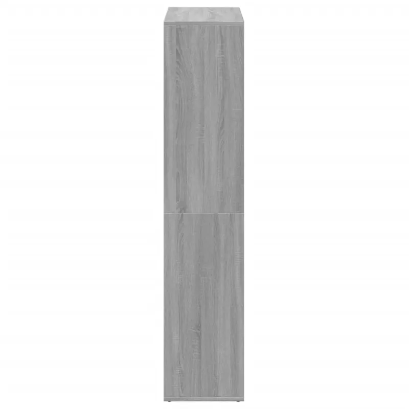 Kambario pertvara/knygų spinta, pilka, 69,5x29x137,5cm, mediena