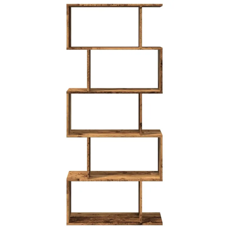 Pertvara/knygų spinta, medienos, 70x24x161cm, 5 pakopų